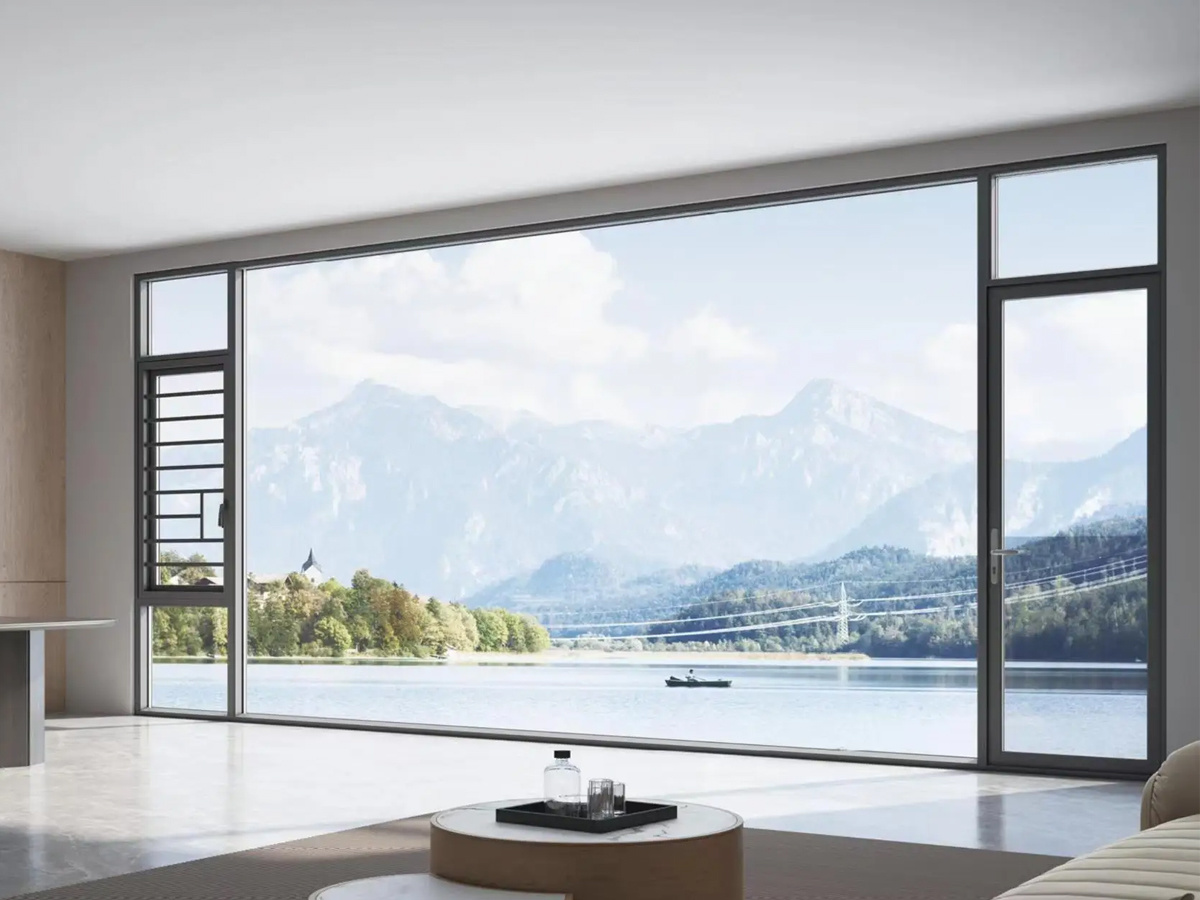 Mountain-View Room Ventilation Casement Window